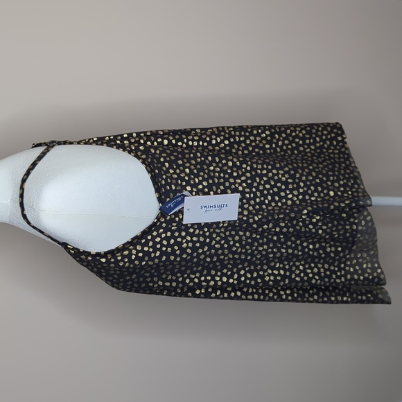 Swimsuits for all black and gold tankini top size 18 - Picture 4 of 9